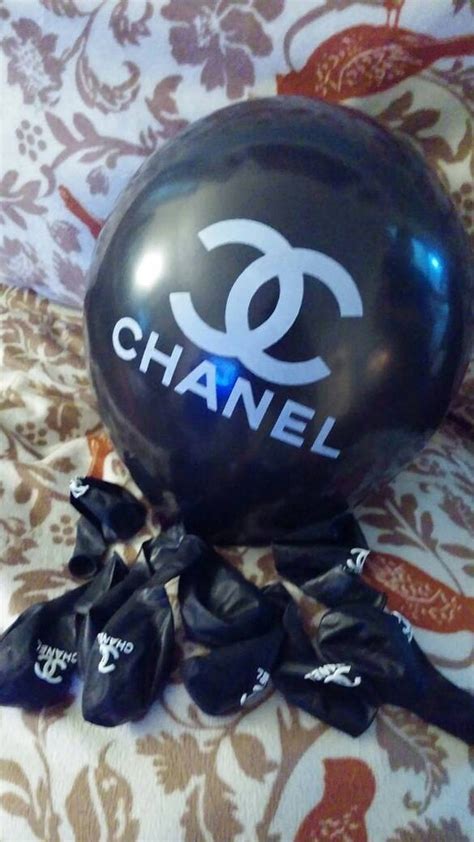 chanel ballon|Chanel Logo Balloons .